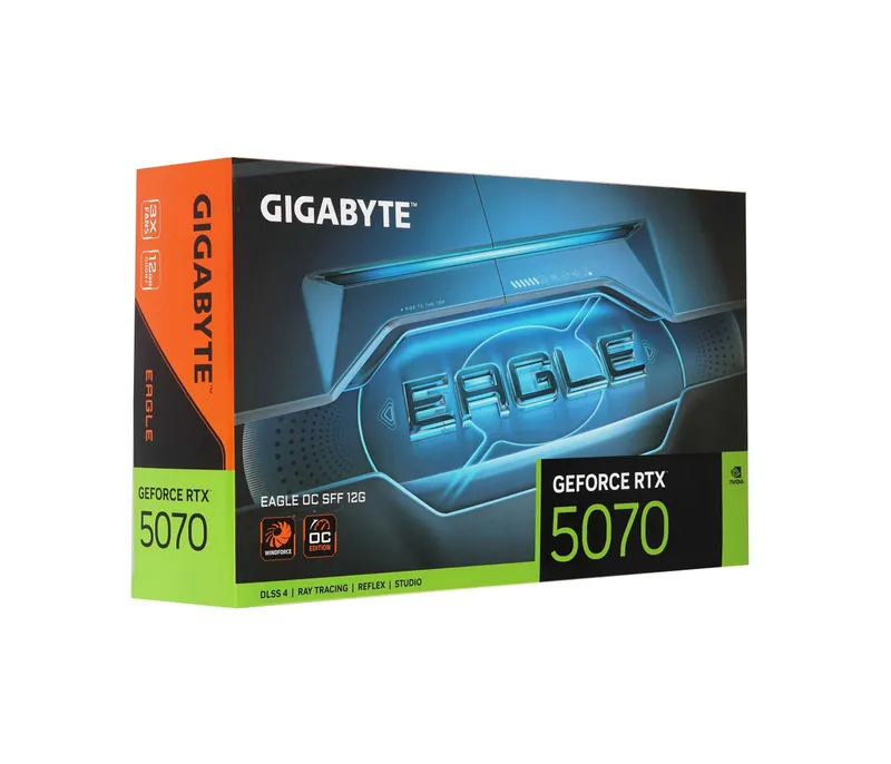 -Видеокарта Gigabyte RTX 5070 EAGLE OC SFF 12GB(GV-N5070EAGLE OC-12GD) 4
