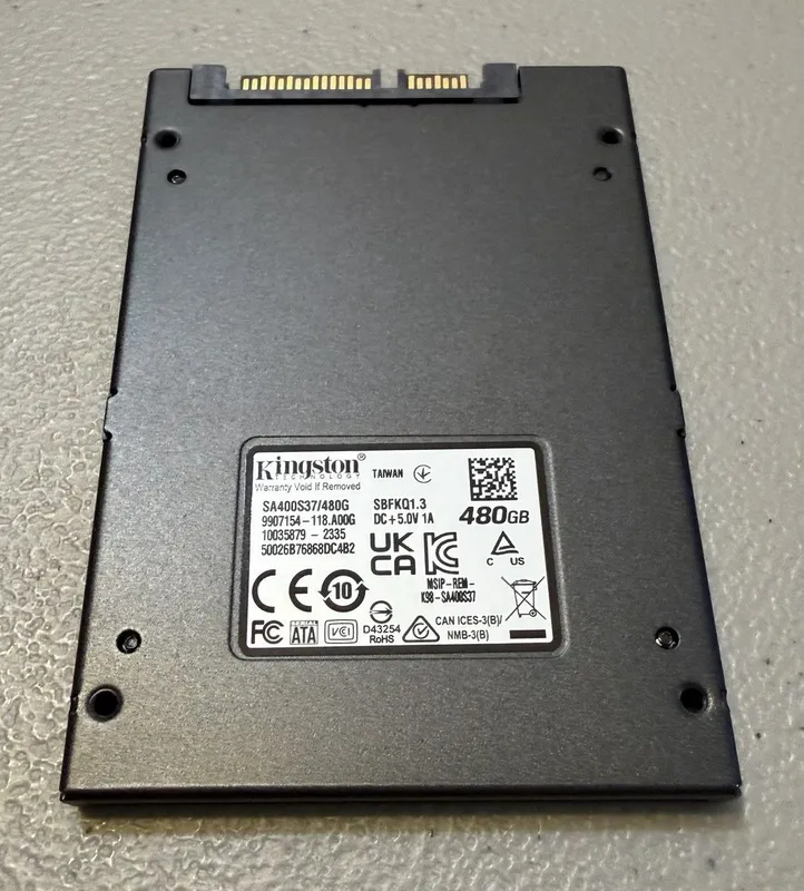 Продам SSD Kingston A400 480GB SATA3 (Почти новый) — фото 2