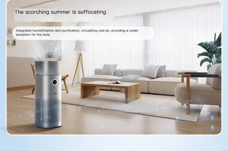 Воздуха очиститель 2в1 Midea имеется и другие Модель — фото 3
