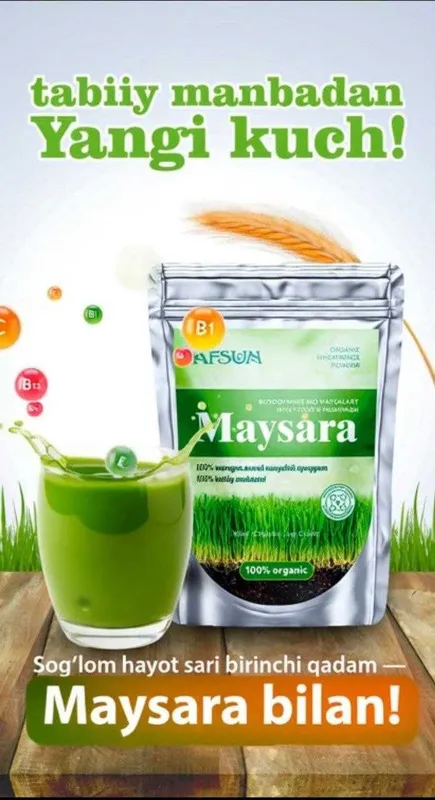 Maysara | майсара бугдойнинг био майсаси