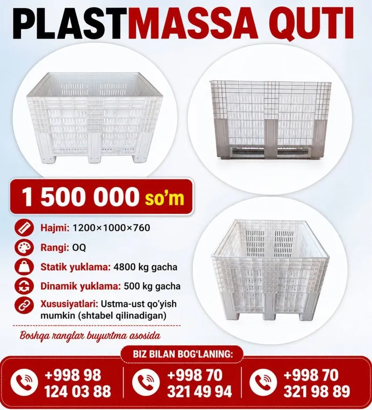 Plastik qutilar sotamiz! 5 Plastik qutilar sotamiz! 5
