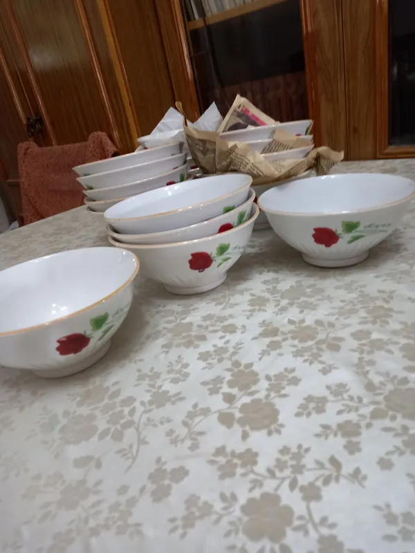 Распродажа! Фарфоровые косушки (пиалы для супа) — 20 шт. б/у