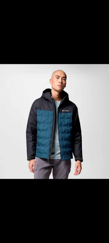 Colombia Men's Grand Trek™ III Down Hooded Jacket — фото 4