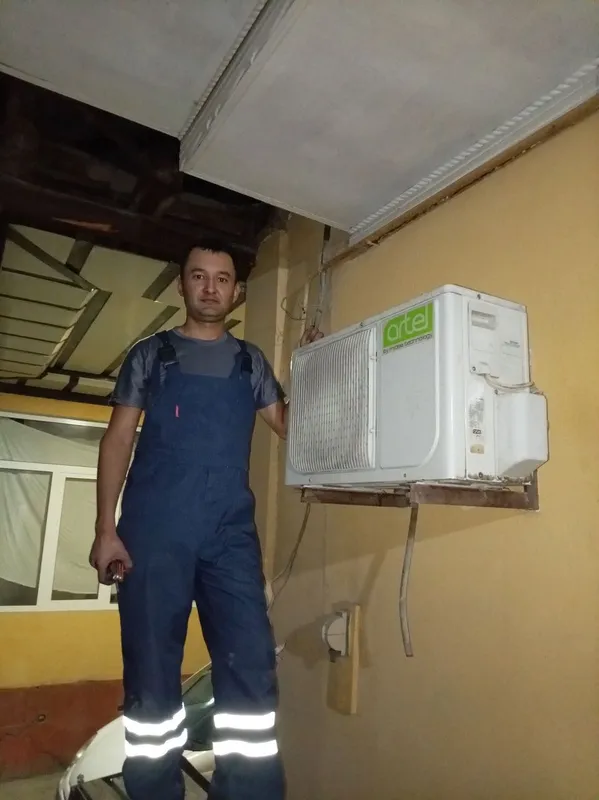Konditsioner oʻrnatish, remont va tozalash