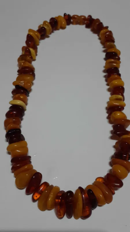 Янтарные бусы (Разноцвет)