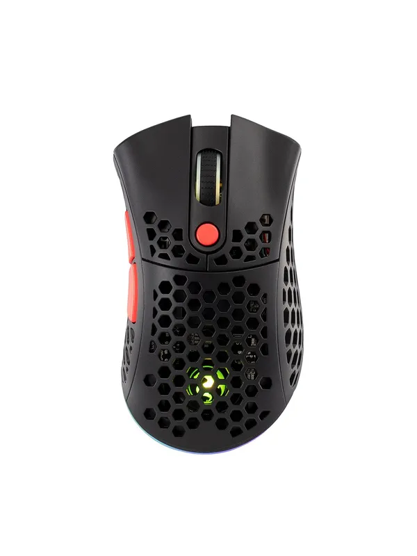 Игровая мышь 2E Gaming HyperSpeed Lite WL (беспроводная, оптическая, 6 клавиш, RGB), чёрный — фото 1