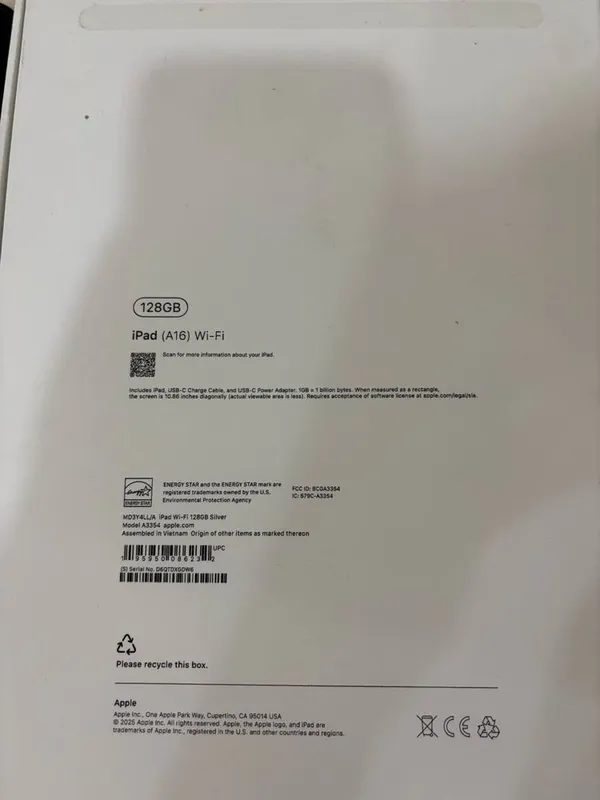 Ipad (a16) Wifi 128GB — фото 2