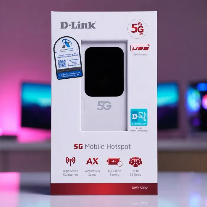 5G DLink DWR-500V Mobile modem WiFi 6 Router 1