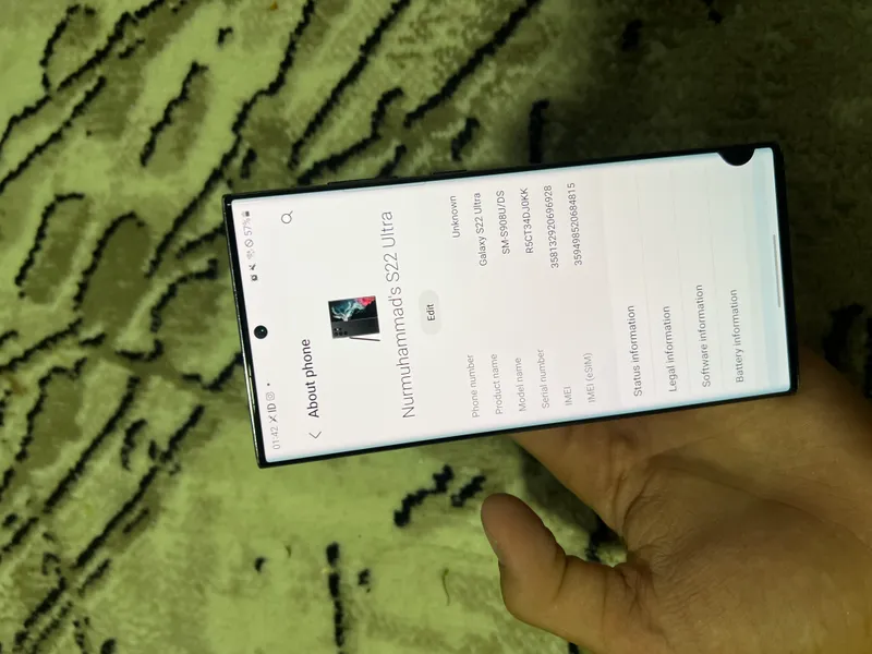Samsung S22 Ultra 128 2
