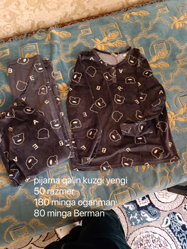 pijamalar, ko‘ylaklar va futbolkalar 4