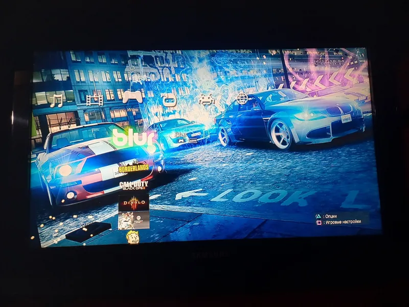PS3 slim ideal o"ta tiniq 2 djoystik hamma kabellari bor o'yinlar bor — фото 2
