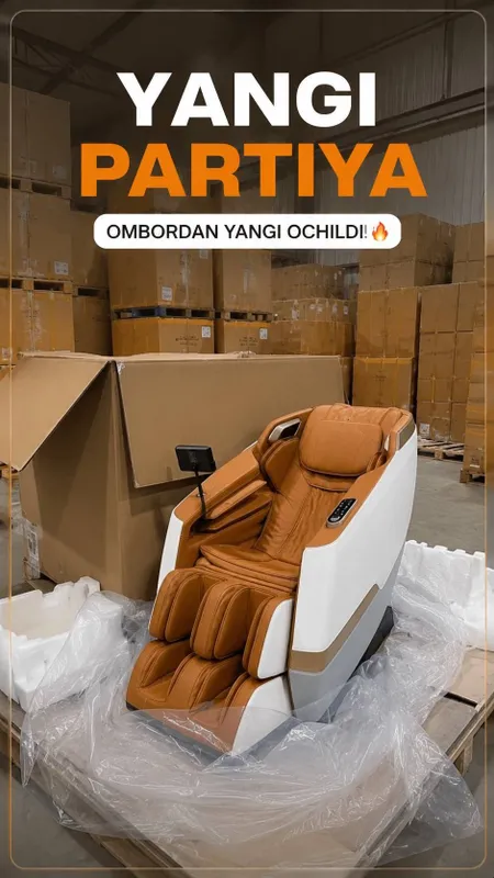 Massaj Kreslo Premium Klass Kay 111 Madel Bo'lib To'lashga 12 Oyga Massaj Kreslo Premium Klass Kay 111 Madel Bo'lib To'lashga 12 Oyga