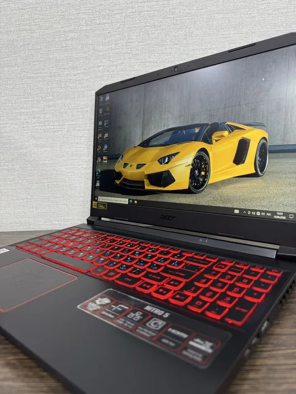 Мощный Acer Nitro-5 intel Core i5 с RTX3050Ti Для 3D Графики Игры и IT — фото 1