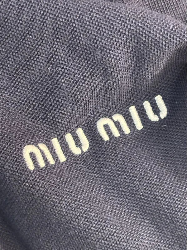 Miu Miu Navy-Blue Polo — фото 3