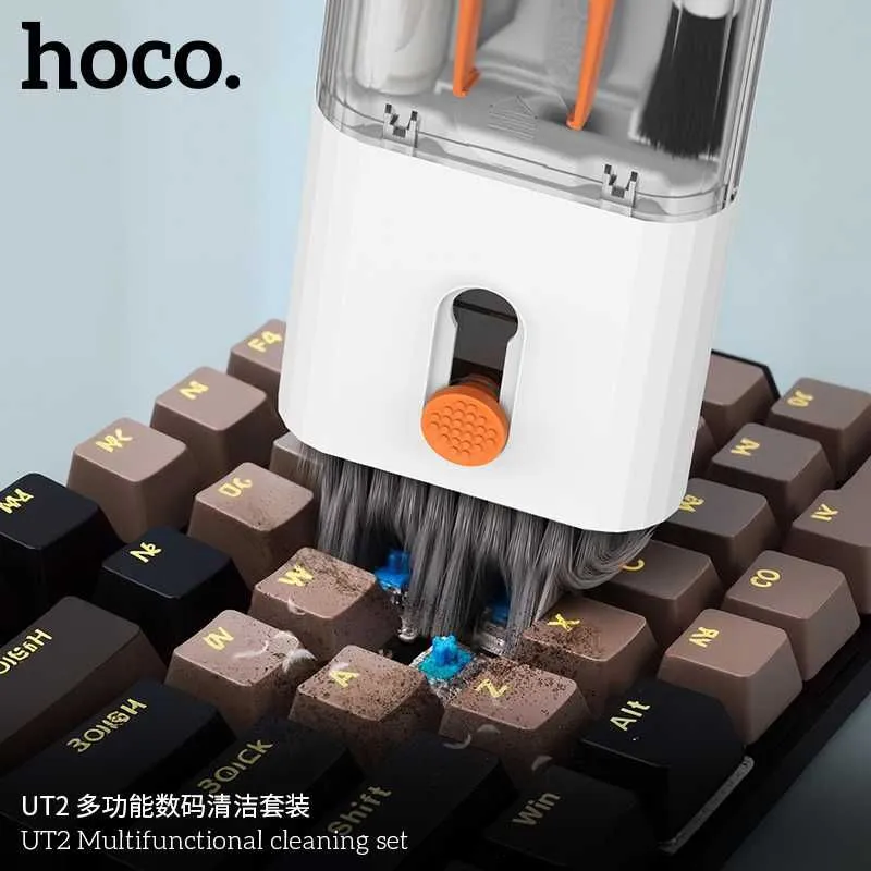 Hoco UT2 10-в-1 многофункциональный набор для очистки электроники — фото 2