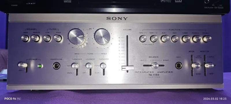 Усилитель SONY TA-1150 в идеально состоянии