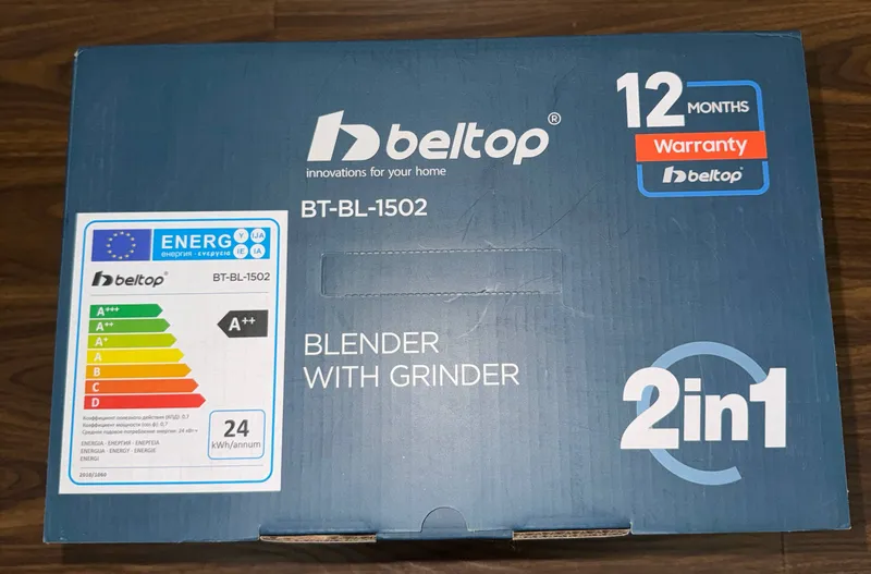 2-в-1 блендер и кофемолка Beltop BT-BL-1502 — фото 2 2-в-1 блендер и кофемолка Beltop BT-BL-1502 — фото 2