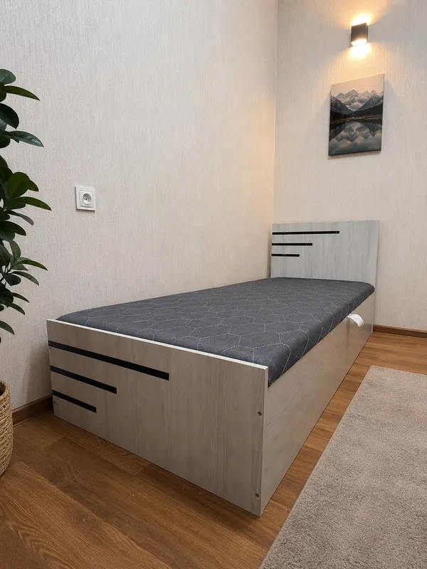 Кровать в стиле лофт / односпальная кровать 4 Кровать в стиле лофт / односпальная кровать 4