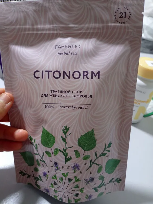 Citonorm — ayollarda hayz siklini tartibga solish uchun 100% tabiiy giyohlardan tayyorlangan choy
