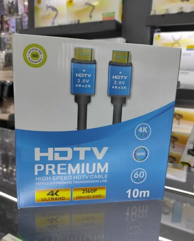 Hdmi кабель 40m/ метров 4 k ( оптический ) — фото 6