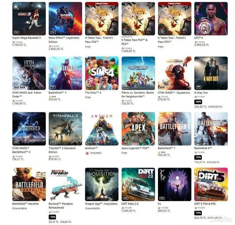 ПОДПИСКА EA 50 игр бесплатно по подписке — фото 2
