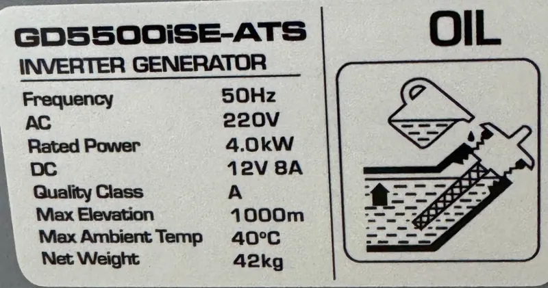 GENERATOR ATS 6 GENERATOR ATS 6