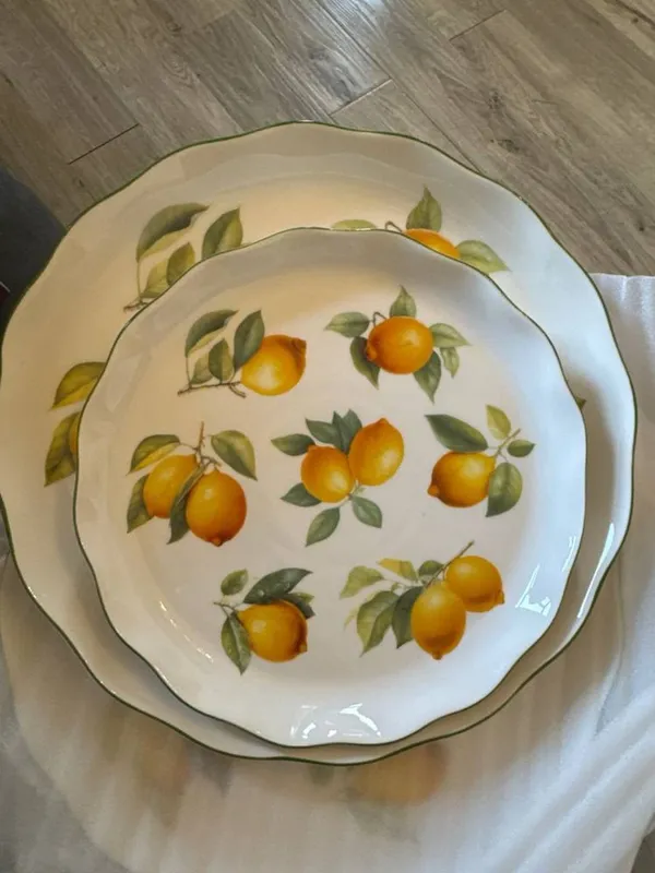 Фарфоровый сервиз Royal Home Tableware «Лимоны» 3