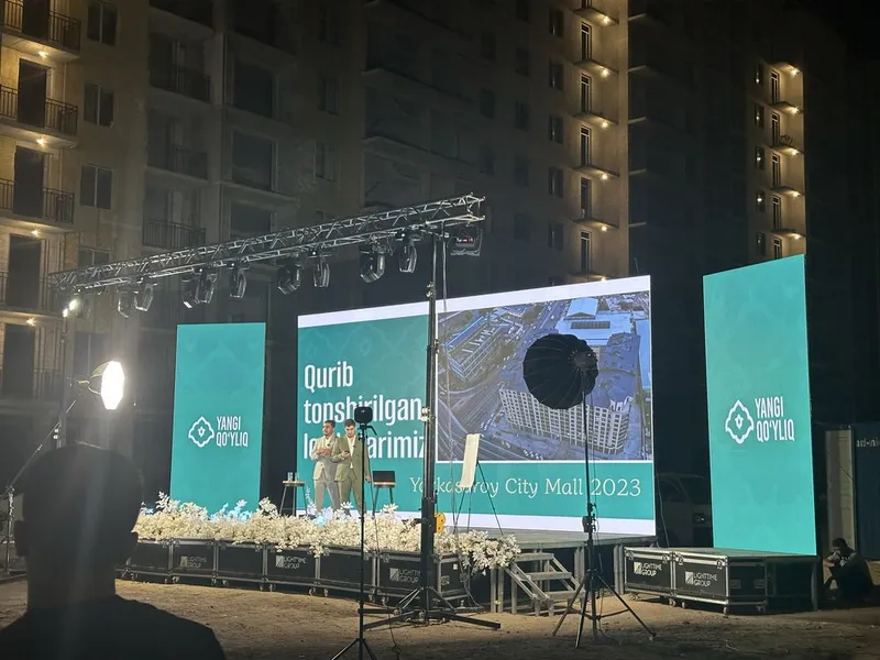 Led ekran , podium, алюминиевый конструкция — фото 6