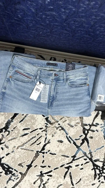 Джинсы Tommy Hilfiger slim fit 34/32. — фото 4