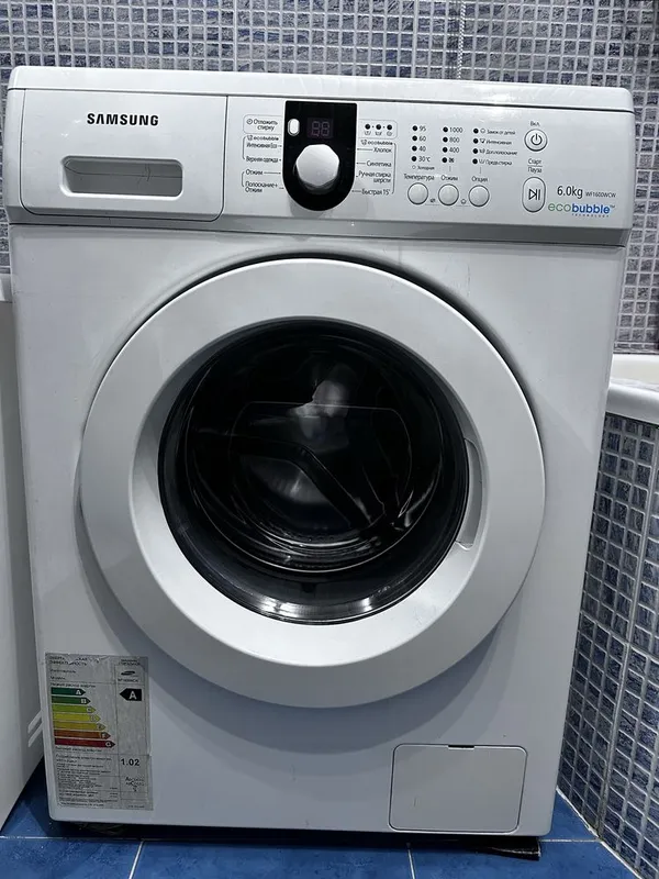 Стиральная машина автомат Samsung Eco Bubble 6.0 кг 1 Стиральная машина автомат Samsung Eco Bubble 6.0 кг 1