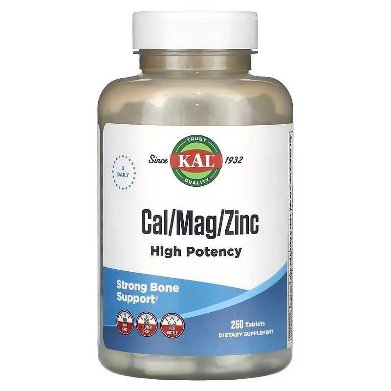 KAL Cal/Mag/Zinc Кальций магний цинк kalsiy magniy магний Calcium — фото 2