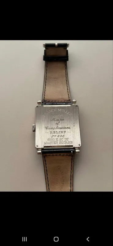 швец.часы,бел,750пр.золото,механ. 6