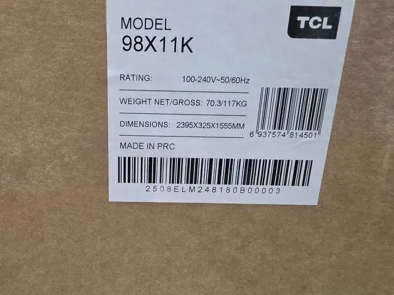 Телевизор TCL 98 Х11К 4K QD-Mini LED 144hz UHD Premium (2025 новинки) — фото 2