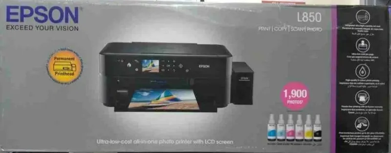 Epson L850 принтер масла янги упаковка коробка очилмаган