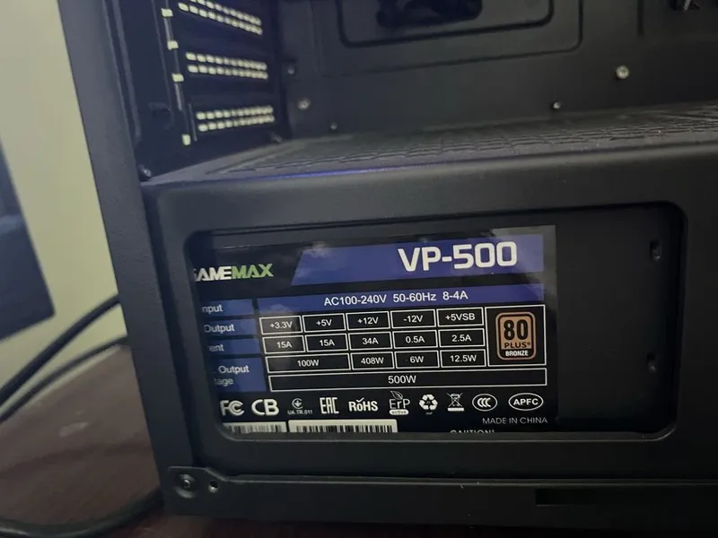 i3-10100F tizim bloki, RX 550, SSD+HDD, 8 GB tezkor xotira 4 i3-10100F tizim bloki, RX 550, SSD+HDD, 8 GB tezkor xotira 4
