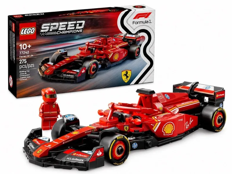 LEGO Speed Champions Ferrari SF-24 Formula1 | 77242 | Оригинал | Новый 2