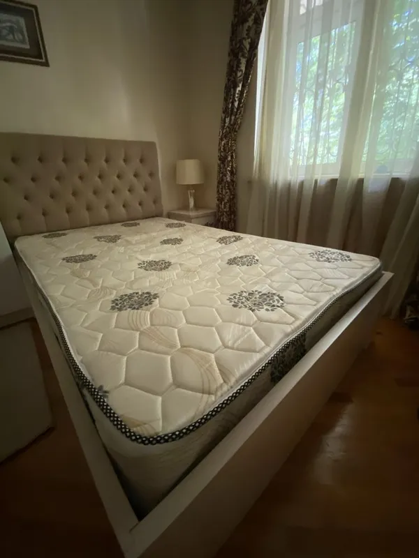 Двуспальная кровать 140×200 + тумба, матрас в подарок 4 Двуспальная кровать 140×200 + тумба, матрас в подарок 4