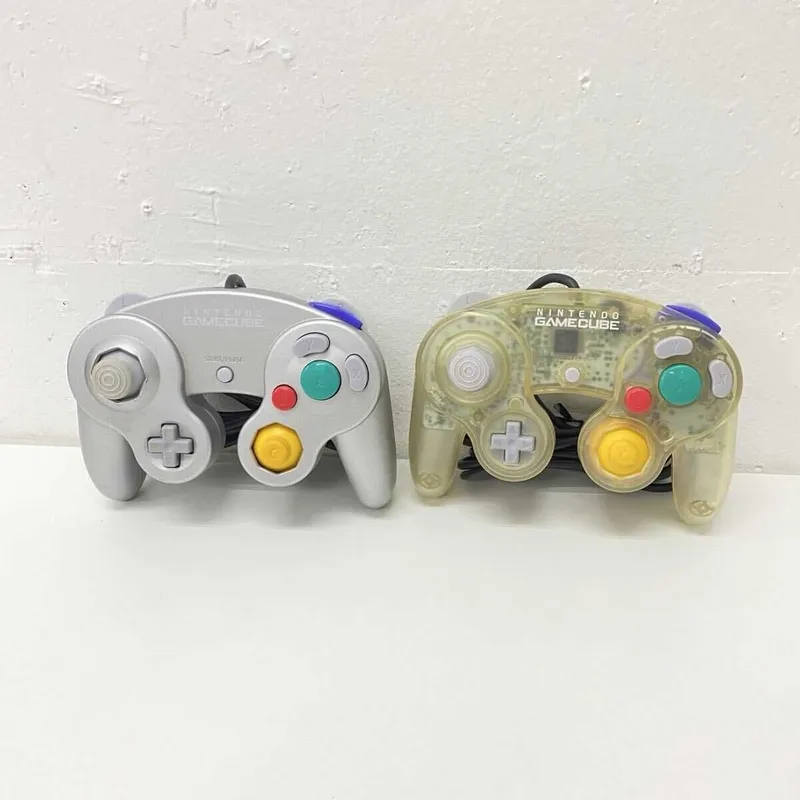 NINTENDO GAMECUBE Enjoy Plus Pack Silver Controller Skeleton 5