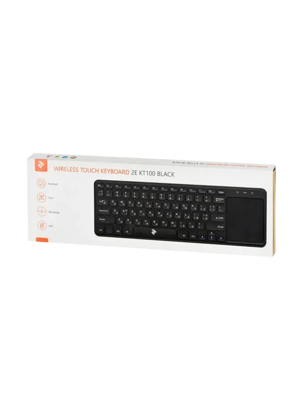Клавиатура беспроводная с тачпадом 2E Touch KT100 BLACK — фото 7