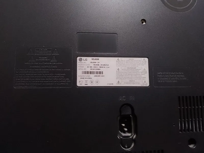 Телевизор LG - 32LK330 — фото 1