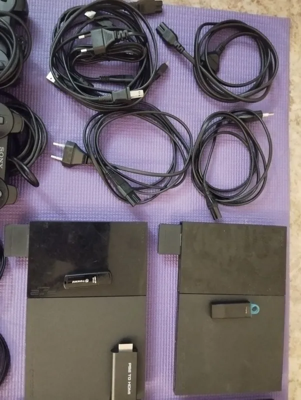 Игровая приставка Playstation 2 slim 9000x usb 64 GB 3