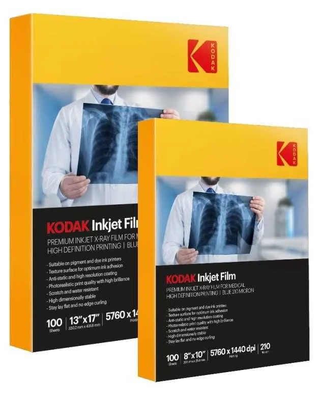 Оригинальная медицинская плёнка KODAK Inkjet Film для МРТ/МСКТ снимков — фото 2