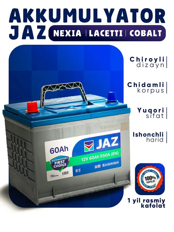 Akumulyator Akkumulyator Lasetti Nexia Cobalt Spark Gentra Dostavka24