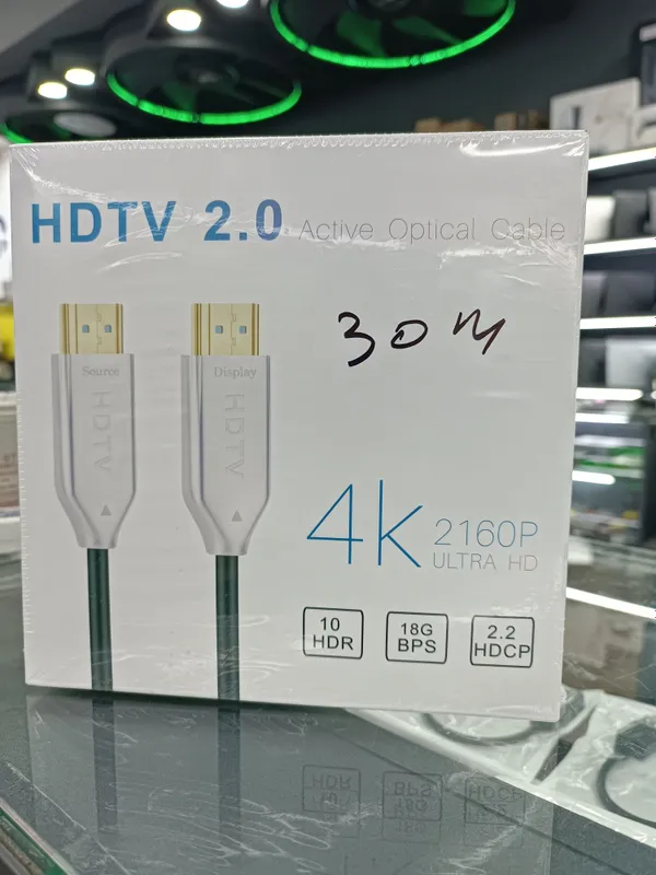 Скидка! Доставка! Оптический hdmi кабель 30 м /4 k , optika