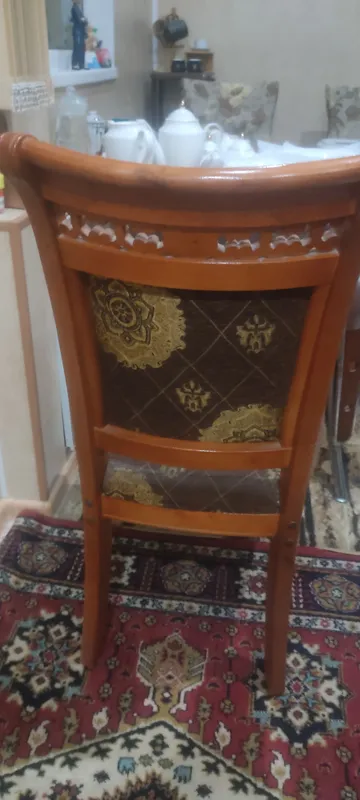 Продаю большие деревянные стулья с мягкой сидушкой — фото 1 Продаю большие деревянные стулья с мягкой сидушкой — фото 1
