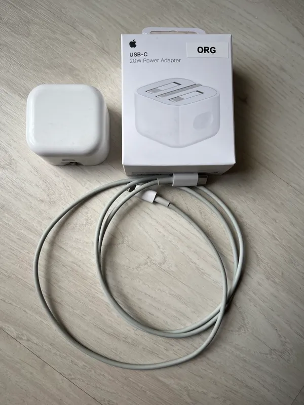 Iphone zaryadka iphone 13 pro apple adapter 20w — фото 2