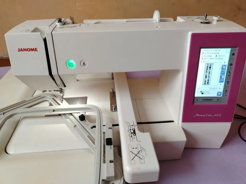 Janome 450e vishipka tikuv mashinkasi — фото 3