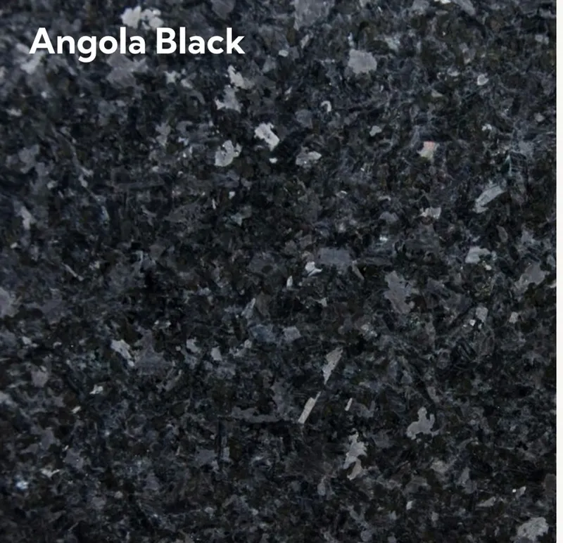Angola Black sokol uchun. Granit fasad . Бюджетный черный гранит — фото 4
