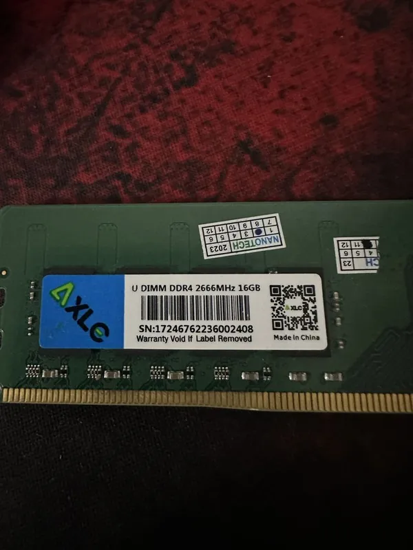 Оперативная память AXLE DDR4 16GB 2666MHz