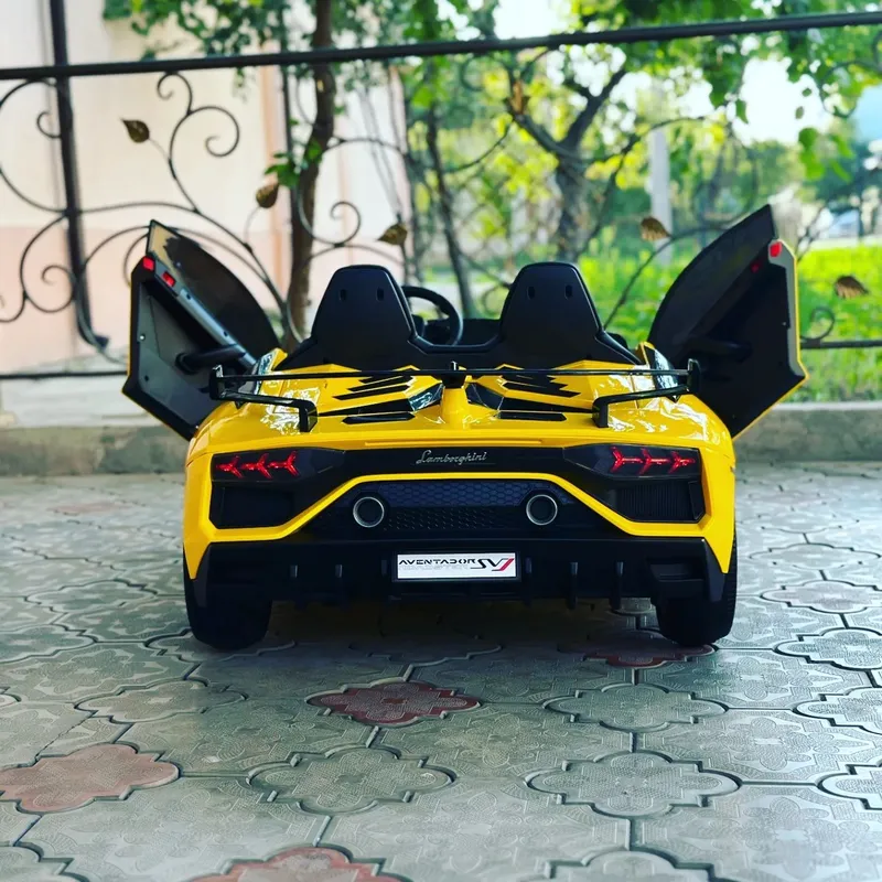 Lamborghini Aventador двухместная детская машина bolalar mashinasi 4x4 4